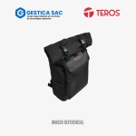 MOCHILA TEROS 15.6" TE-ACS9018 POLIESTER NEGRO - Imagen 2