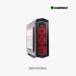 Case Gamer Gamemax ASGARD Red 4 x LED Red | C/Fuente | GE550