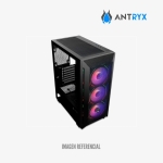 CASE ANTRYX RX 550 BLACK ( AC-RX550K ) S/FUENTE | VIDRIO TEMPLADO | LED-ARGB - Imagen 2
