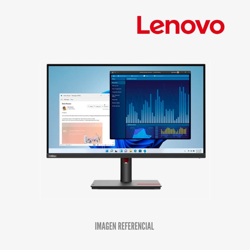 Monitor Lenovo ThinkVision T22i-30, 21.5″ 1920×1080 WLED IPS HDMI/DP/VGA Color Raven Black Monitor Lenovo ThinkVision T22i-30, 21.5″ 1920×1080 WLED IPS HDMI/DP/VGA Color Raven Black
